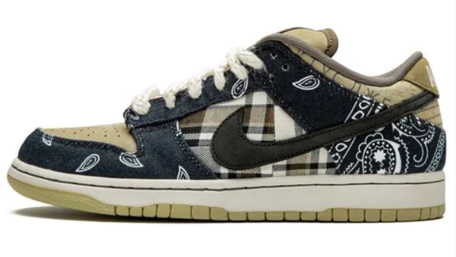 Nike SB Dunk Low x Travis Scott 'Black / Dark Mocha' – Style CT5053-001