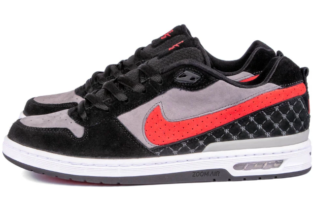 Nike SB Paul Rodriguez Zoom Air 1 'BRED' – Black / Varsity Red / Flint Grey