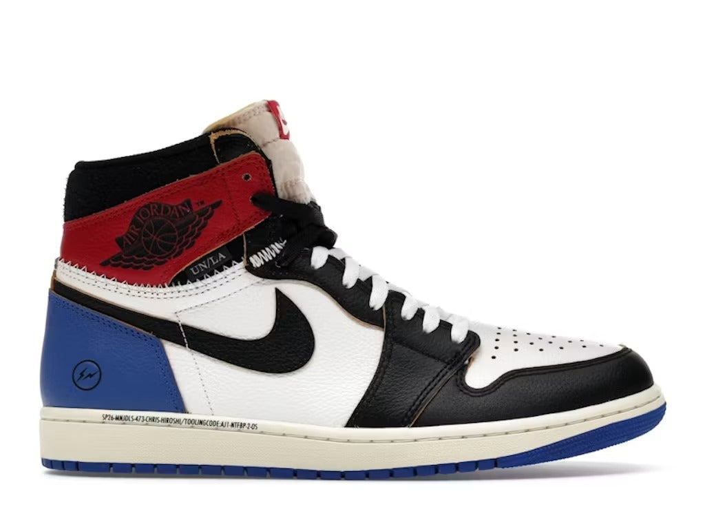 Air Jordan 1 Retro High OG SP Fragment x Union LA Varsity Red Sport Royal