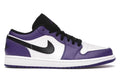 Air Jordan 1 Low Court Purple White