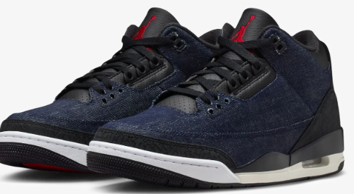 Jordan x Levi's® AJ3 Retro 'Indigo Gym Red'