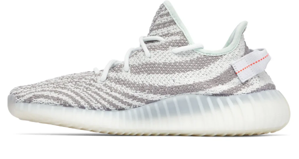 adidas Yeezy Boost 350 V2 Blue Tint Sneakers (123)