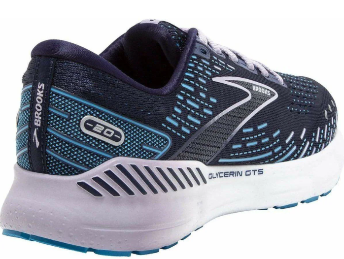 Brooks Glycerin GTS 20 Women's Road Running Shoes – Blue