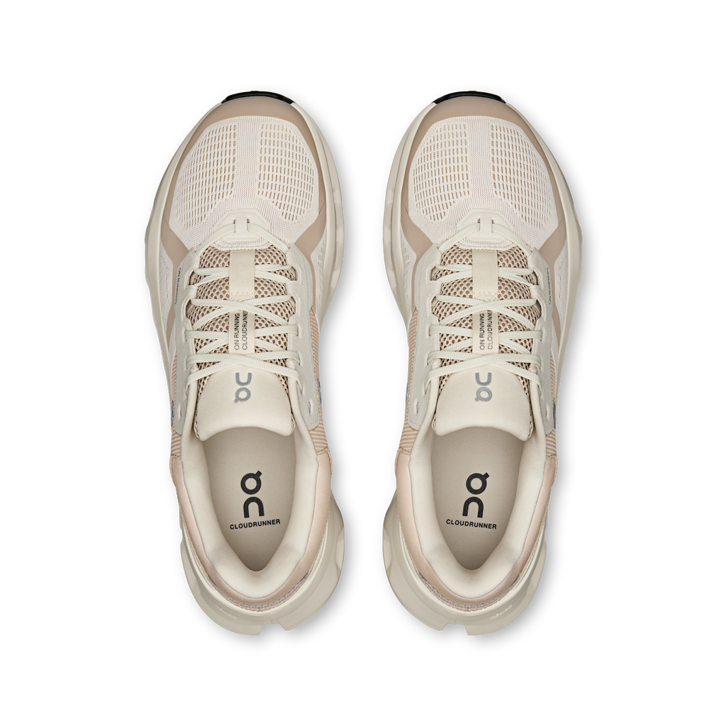 On Running Men's Cloudrunner 2 Shoes - Pearl / Desert
