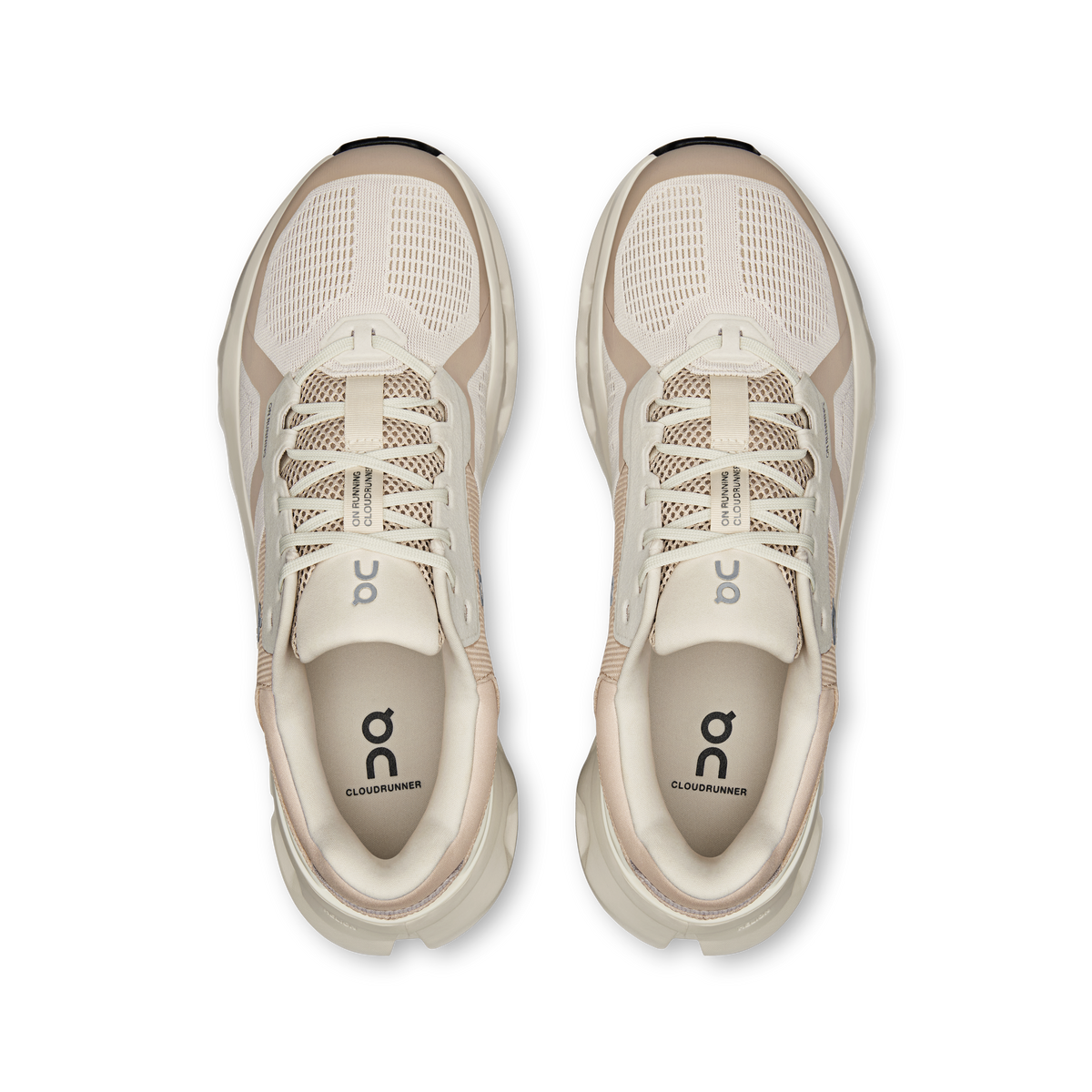 On Running Men's Cloudrunner 2 Shoes - Pearl / Desert