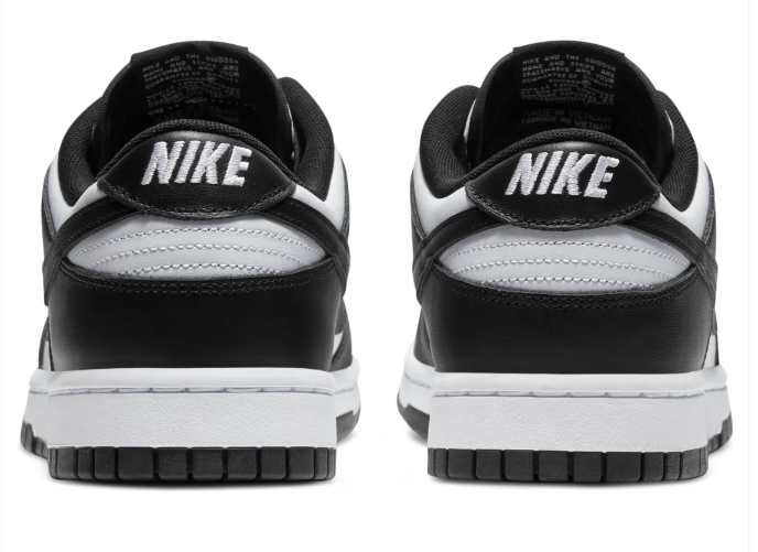 Nike Dunk Low 'Panda' – Black/White – DD1391-100