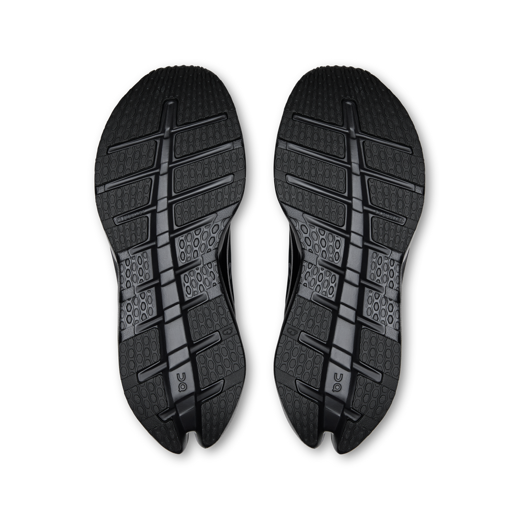 On Running Women's Cloudrunner 3 Shoes - Black / Black