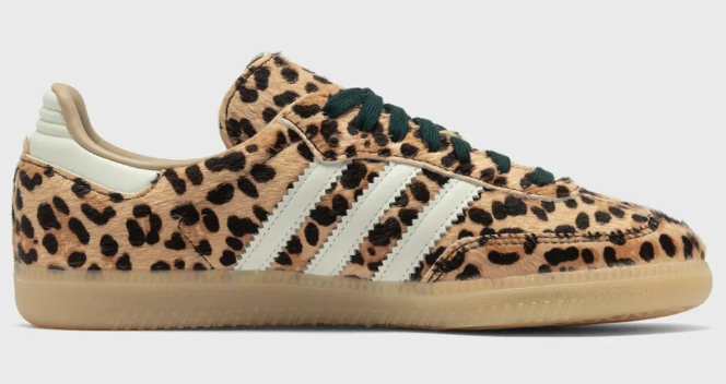adidas Samba OG Women's Sneakers – Leopard / Magic Beige