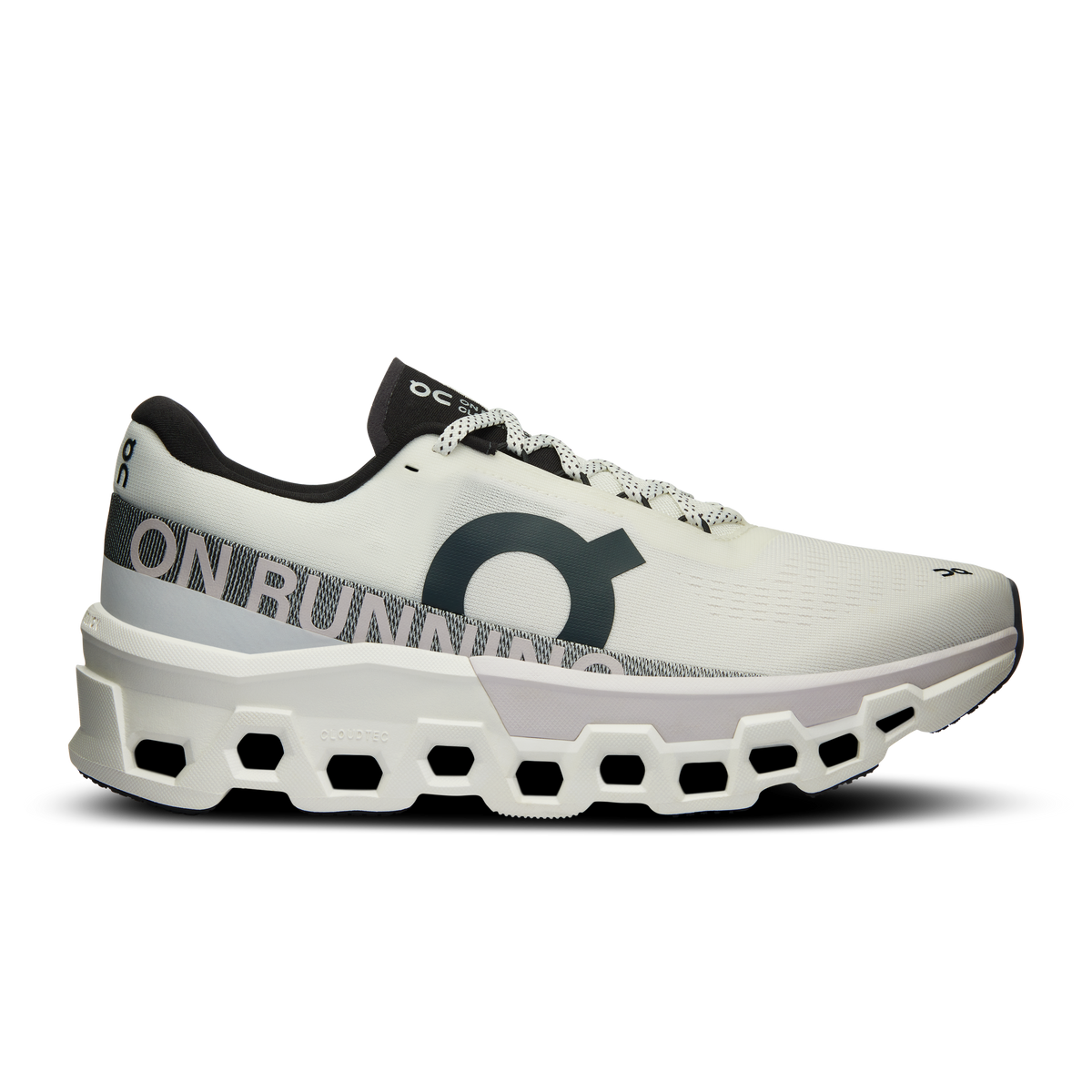 On Running Men's Cloudmonster 2 Shoes - White / Frost