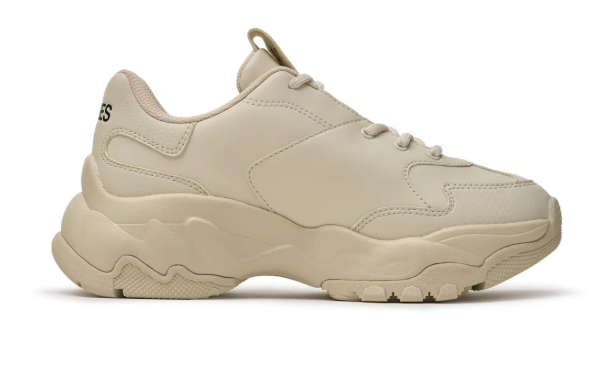 MLB Big Ball Chunky A – NY Yankees Sneaker (Beige)
