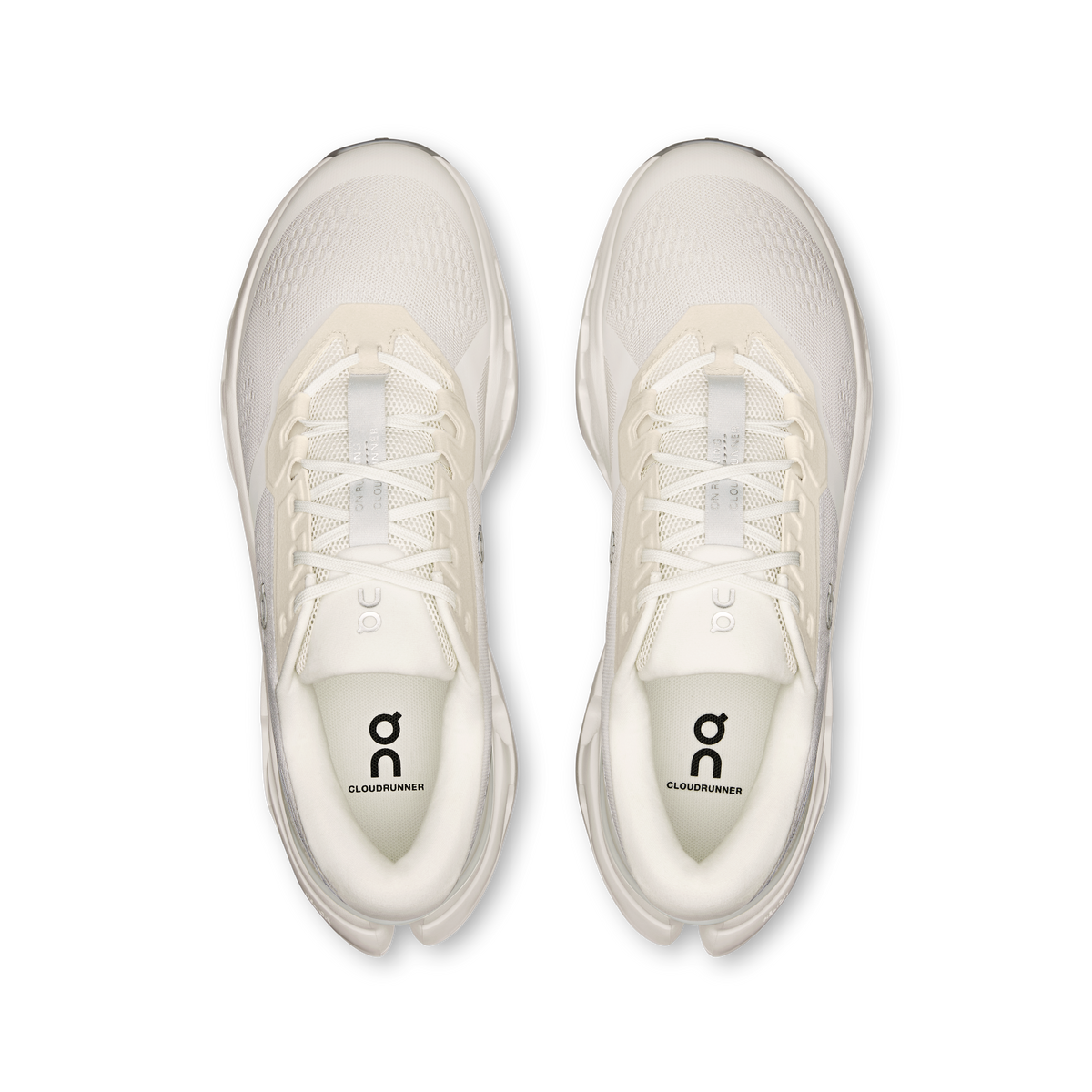 On Running Men's Cloudrunner 3 Shoes - White / Glacier