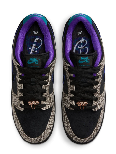 Nike SB Dunk Low 'Dashawn Jordan' – Black / Fierce Purple – 313170-017