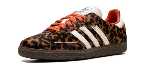 adidas Samba OG 'Leopard Pack' – Women's – Cream/Orange – JI2734