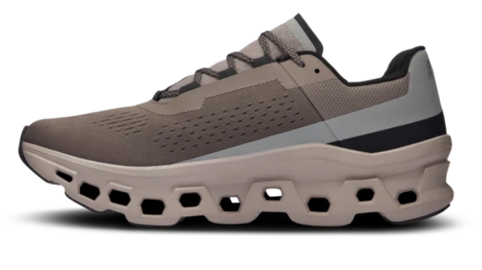 ON Cloudmonster 'Cinder/Fog' – Men's Running Shoe