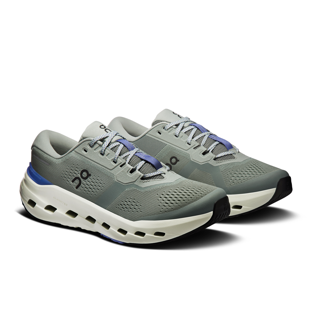 On Running Men's Cloudrunner 3 Shoes - Tin / Iceberg