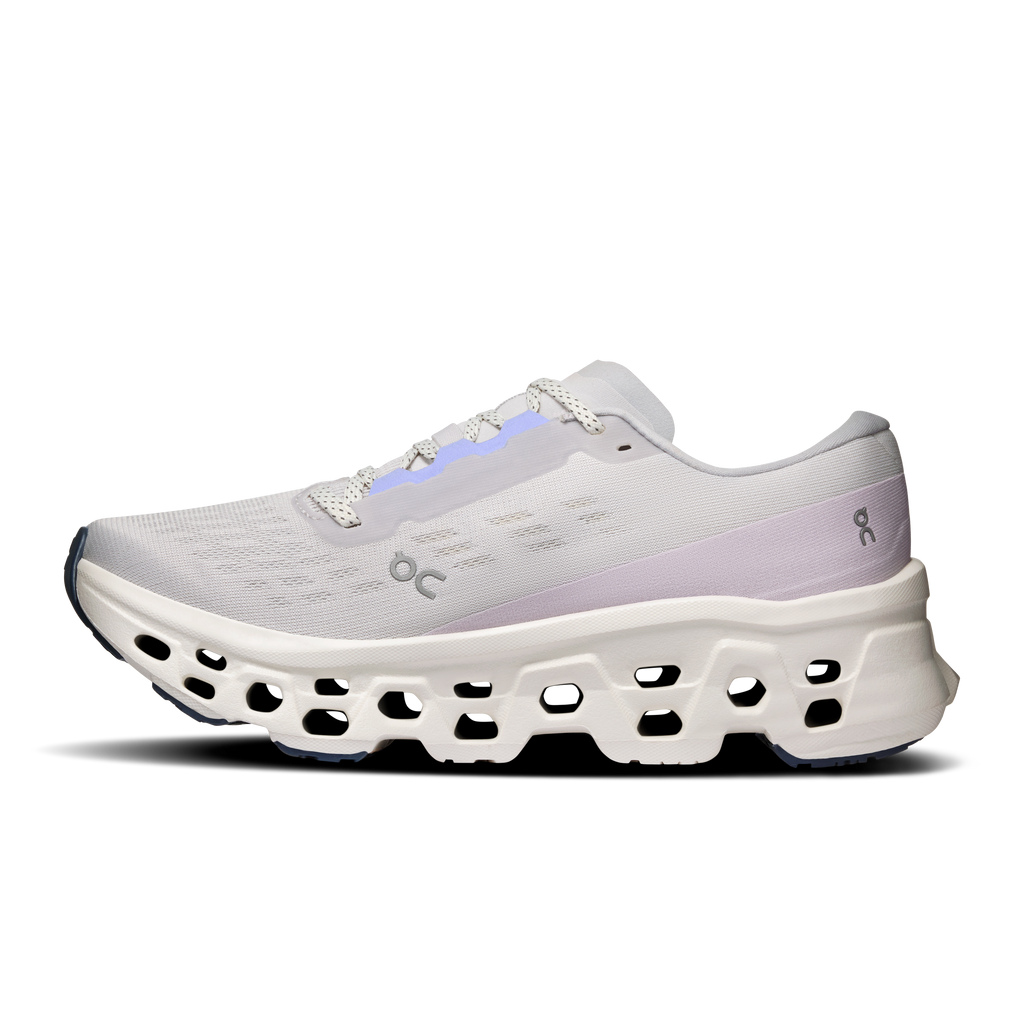 On Running Women's Cloudmonster 3 Shoes - Frost / Ivory