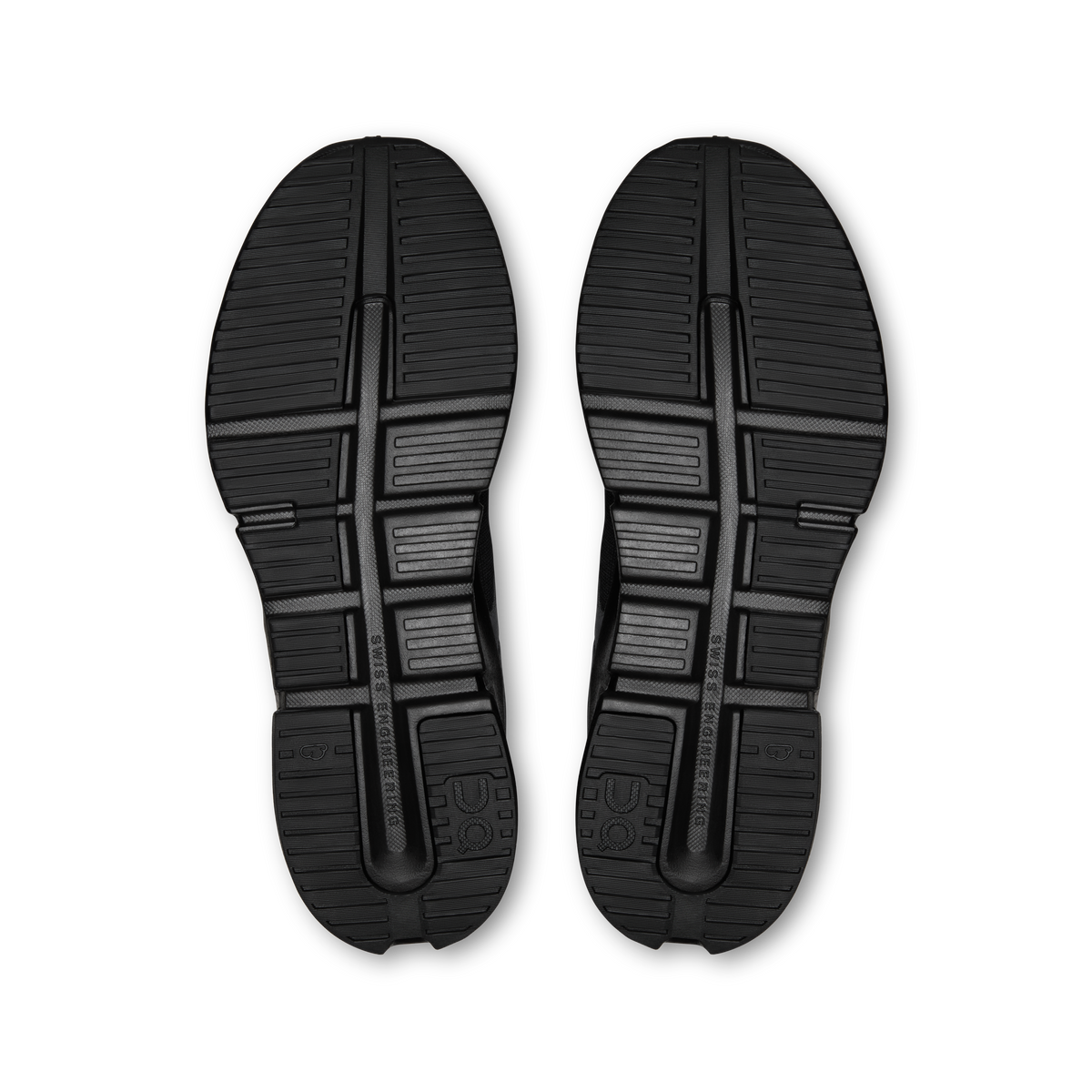 On Running Men's Cloudnova Rift Shoes - Black / Black