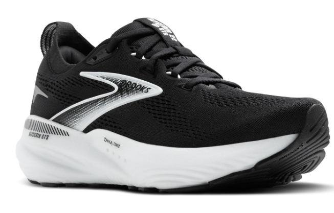 Brooks Glycerin GTS 22 Women's Road Running Shoes – Black / Grey / White