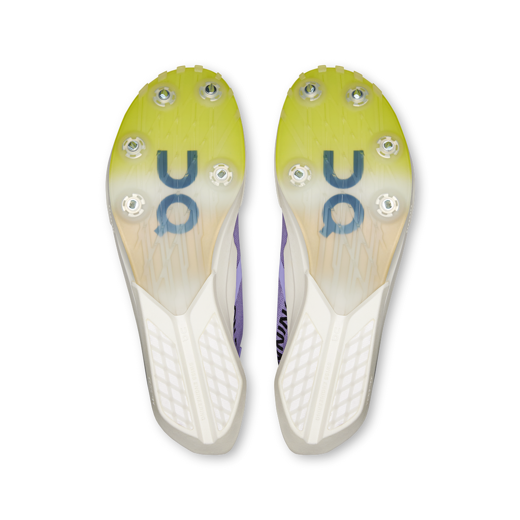 On Running Women's Cloudspike Amplius 2 Shoes - Bloom / Lime