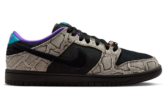 Nike SB Dunk Low 'Dashawn Jordan' – Black / Fierce Purple – 313170-017