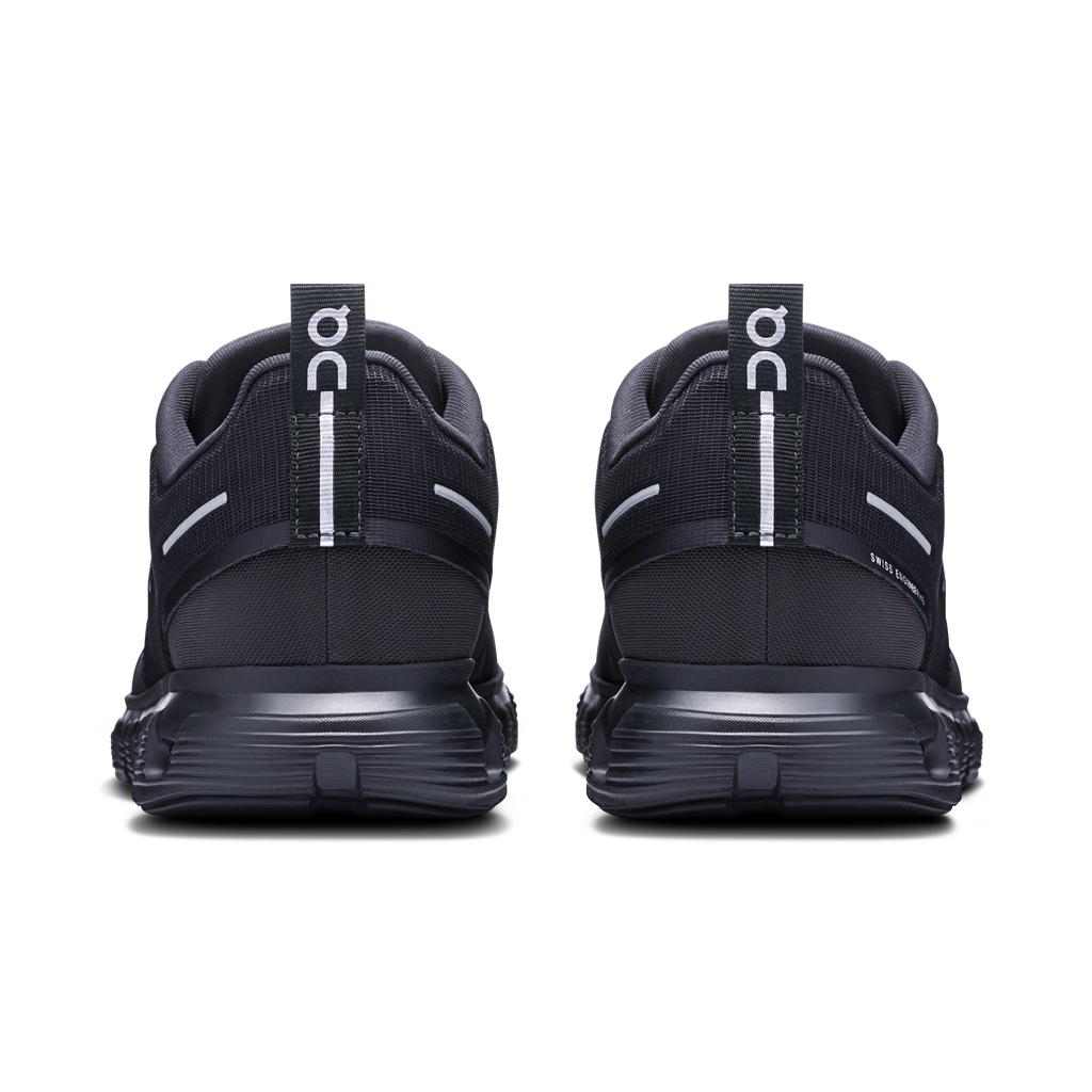 On Running Men's Cloud 6 Waterproof Shoes - Black / Black