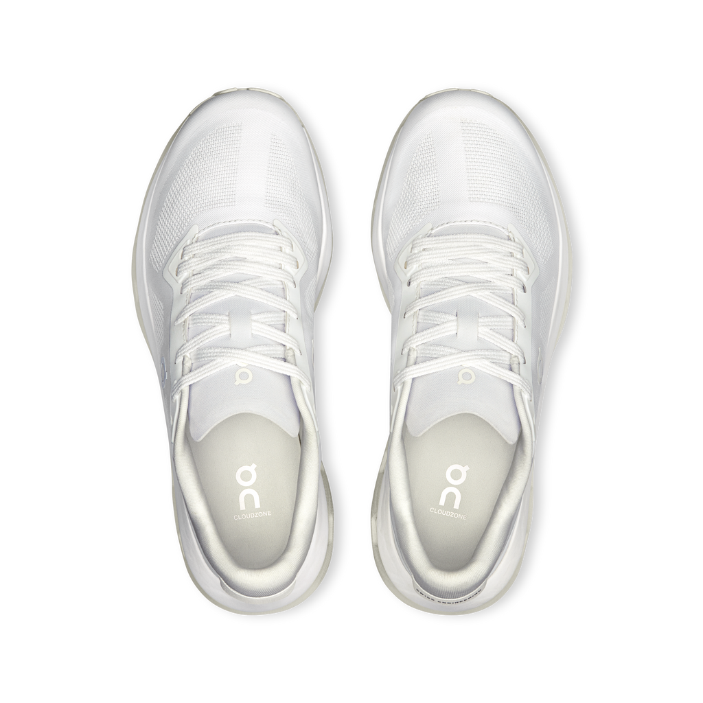 On Running Women's Cloudzone Shoes - White / White