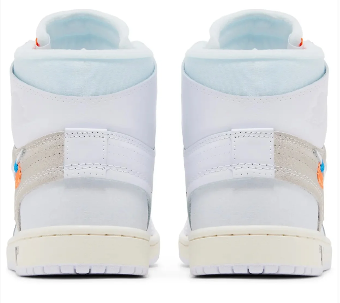 Air Jordan 1 Retro High x OFF-WHITE 'Alaska' – Style AA3834-100