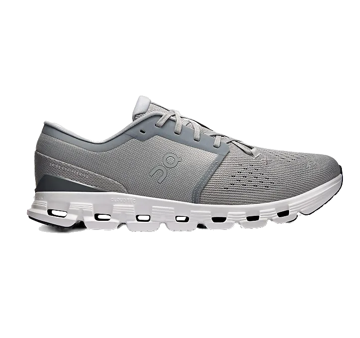 On Running Men's Cloud X 4 Shoes - Alloy / Ivory